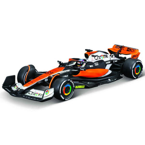 Burago 1:43 McLaren MCL60 2023 #81 Oscar Piastri Display Case Model Car