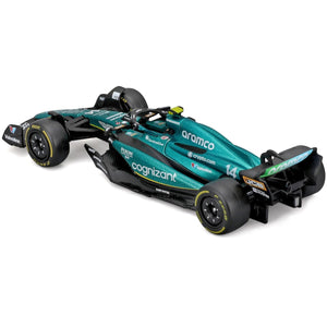 Bburago 1:43 Scale Aston Martin F1 AMR23 Fernando Alonso Model Car