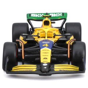 1:43 Burago Mclaren Senna F1 MCL38 Monaco Grand Prix 2024 Diecast Car Model