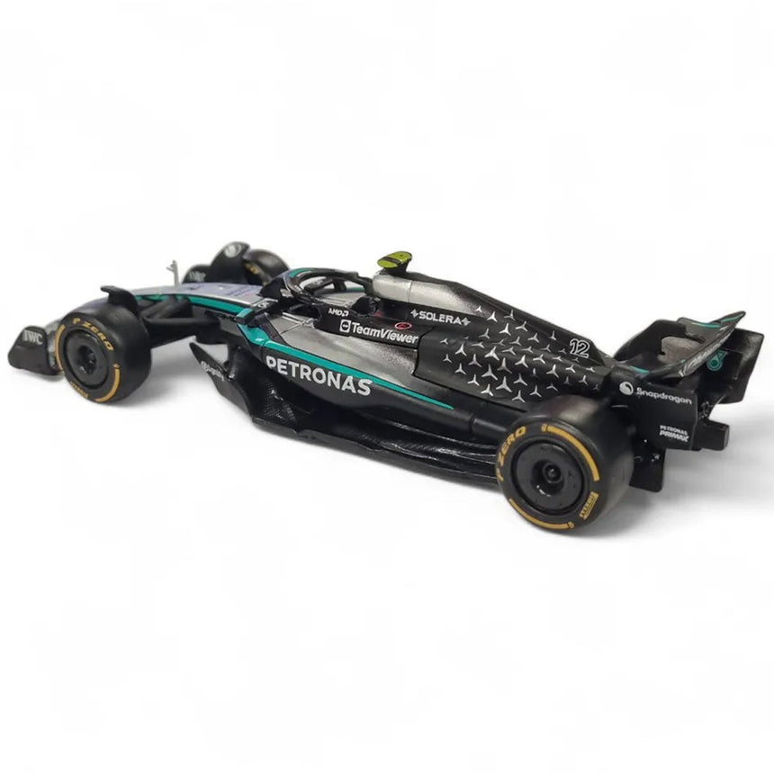 Burago 1:43 Scale Mercedes AMG Petronas W16 2025 #12 Kimi Antonelli Model Car
