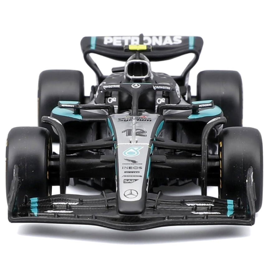 Burago 1:43 Scale Mercedes AMG Petronas W16 2025 #12 Kimi Antonelli Model Car