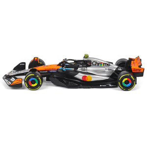 Burago 1:43 Scale McLaren MCL39 British GP 2025 #4 Lando Norris Model Car