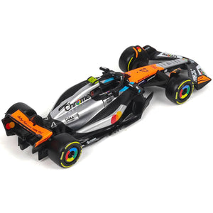 Burago 1:43 Scale McLaren MCL39 British GP 2025 #4 Lando Norris Model Car