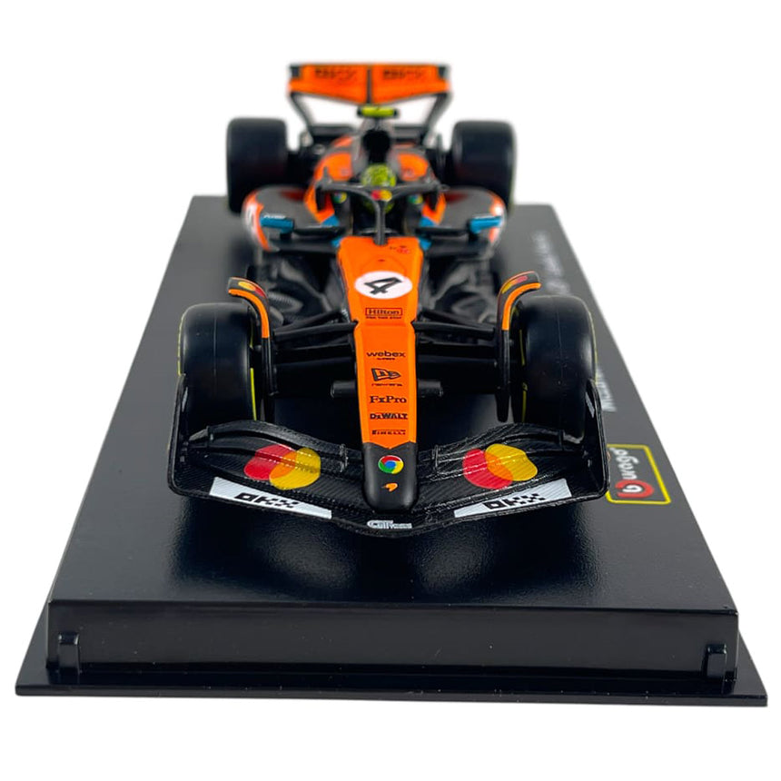 Bburago 1:43 Scale Mclaren MCL39 #4 Lando Norris Monaco GP Diecast Model Car