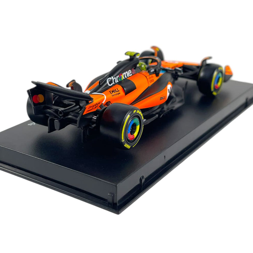Bburago 1:43 Scale Mclaren MCL39 #4 Lando Norris Monaco GP Diecast Model Car