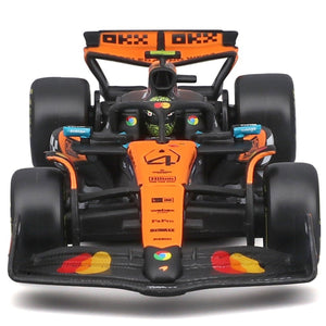 Burago 1:43 Scale McLaren MCL39 #4 Lando Norris Display Case Model Car