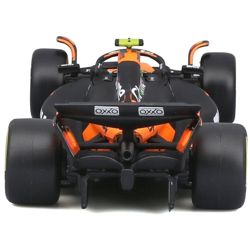 Burago 1:43 Scale McLaren MCL39 #4 Lando Norris Display Case Model Car