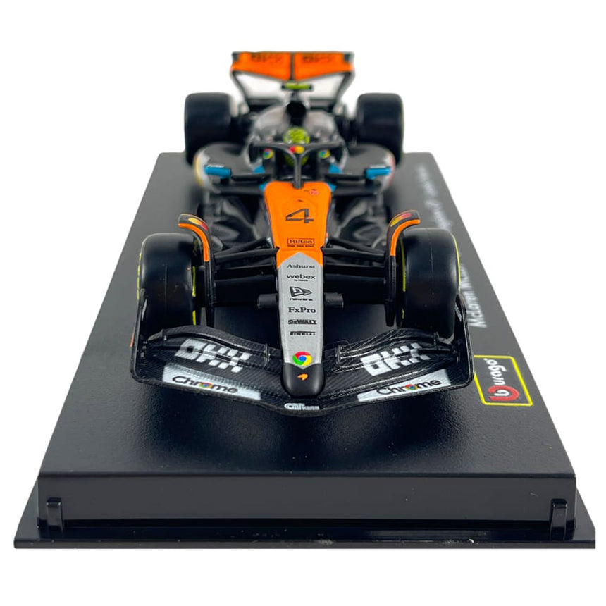 Bburago 1:43 Scale Mclaren MCL39 #4 Norris British GP Model Car