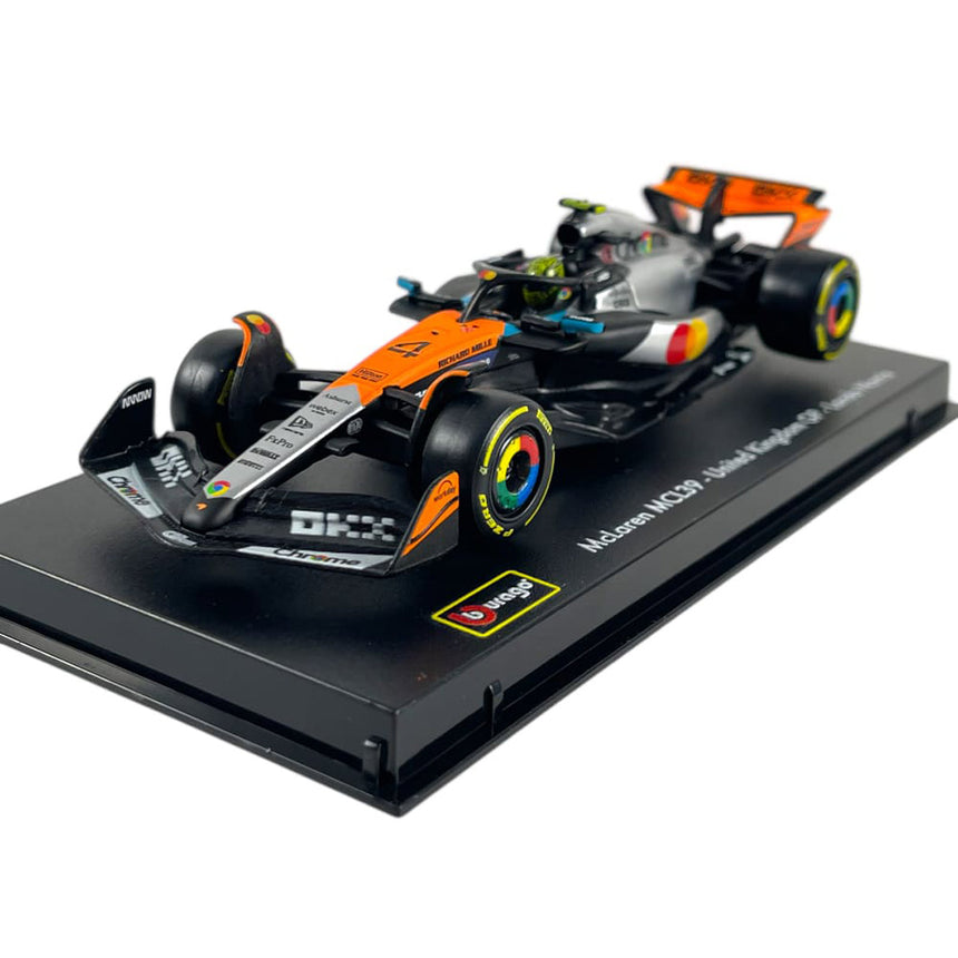 Bburago 1:43 Scale Mclaren MCL39 #4 Norris British GP Model Car