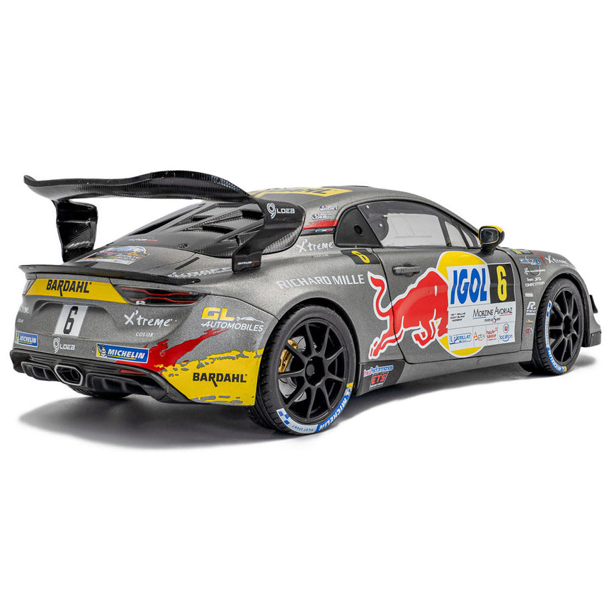 Solido 1:18 Alpine A110 #6 WINNER MONT BLANC 2024 S.LOEB L.GODEY Model Car