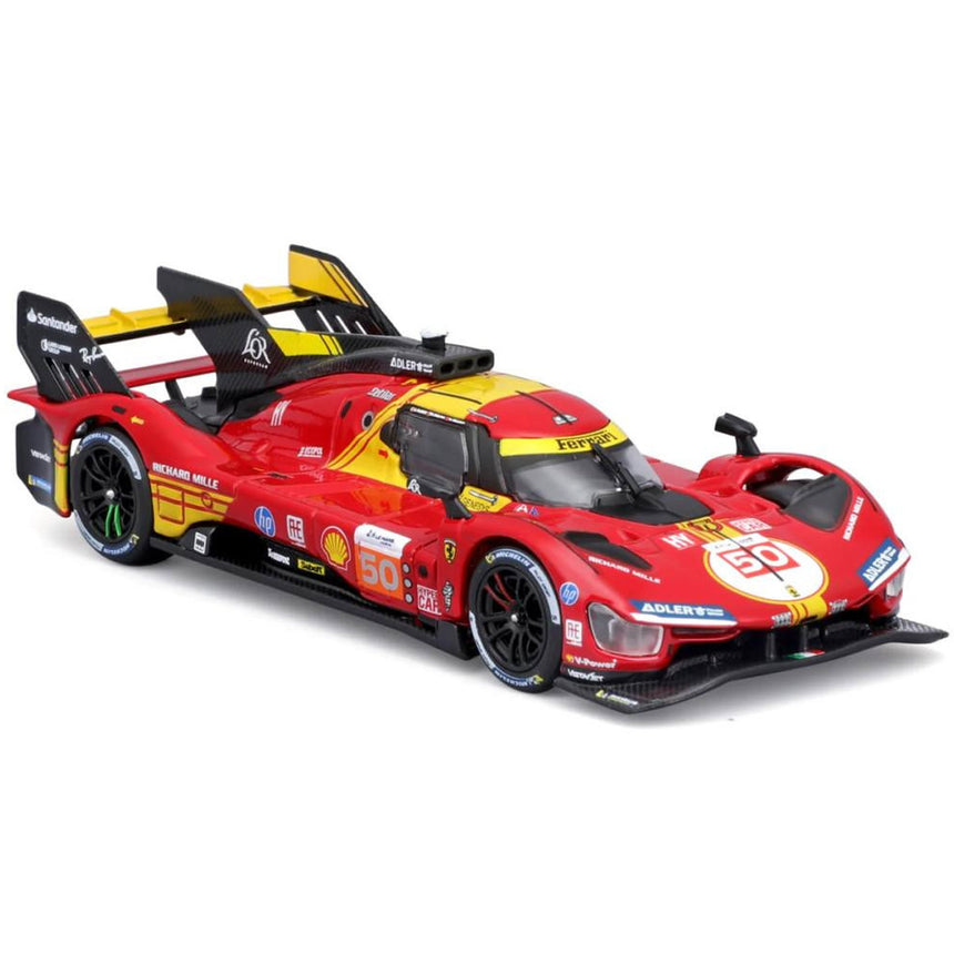 Bburago 1:43 Scale Ferrari 499P AF Corse #50 24h Le Mans 2024