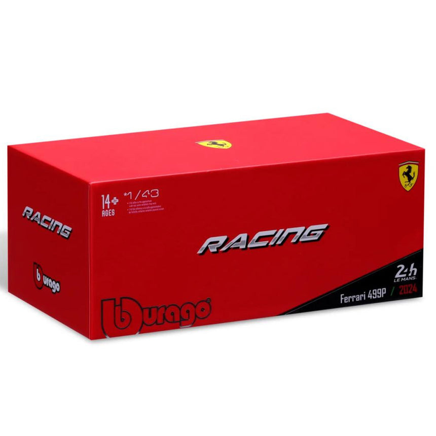 Bburago 1:43 Scale Ferrari 499P AF Corse #50 24h Le Mans 2024