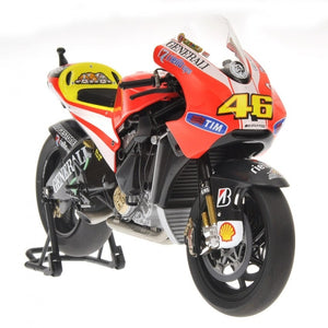 Minichamps 1:12 Valentino Rossi VR46 Moto GP Ducati Diecast Model Bike