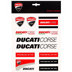 Ducati Corse Large Sticker Set