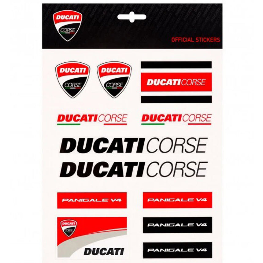 Ducati Corse Large Sticker Set