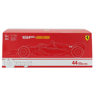 Bburago 1:18 Scale Ferrari SF25 Lewis Hamilton #44 Miami 2025 Model Car & Case
