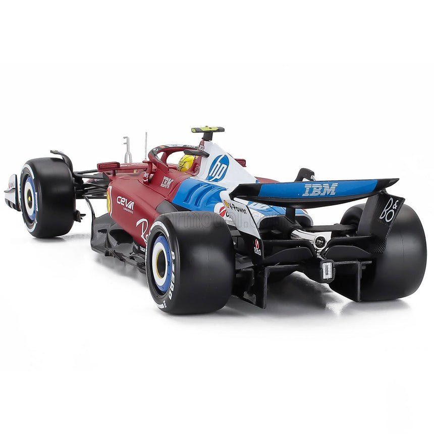Bburago 1:18 Scale Ferrari SF25 Lewis Hamilton #44 Miami 2025 Model Car & Case