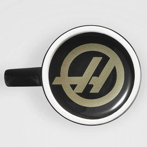 HAAS F1 Team Black Coffee Mug