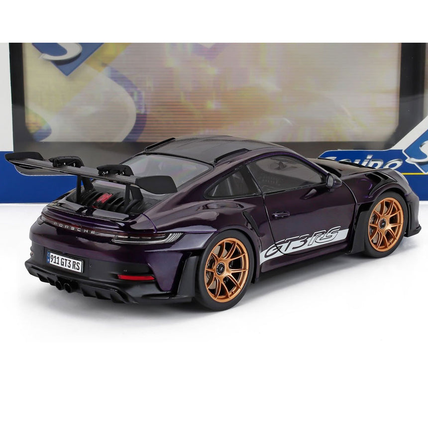 Solido 1:18 Porsche 911 992 GT3 RS Weissach Package Coupe 2024 Model Car