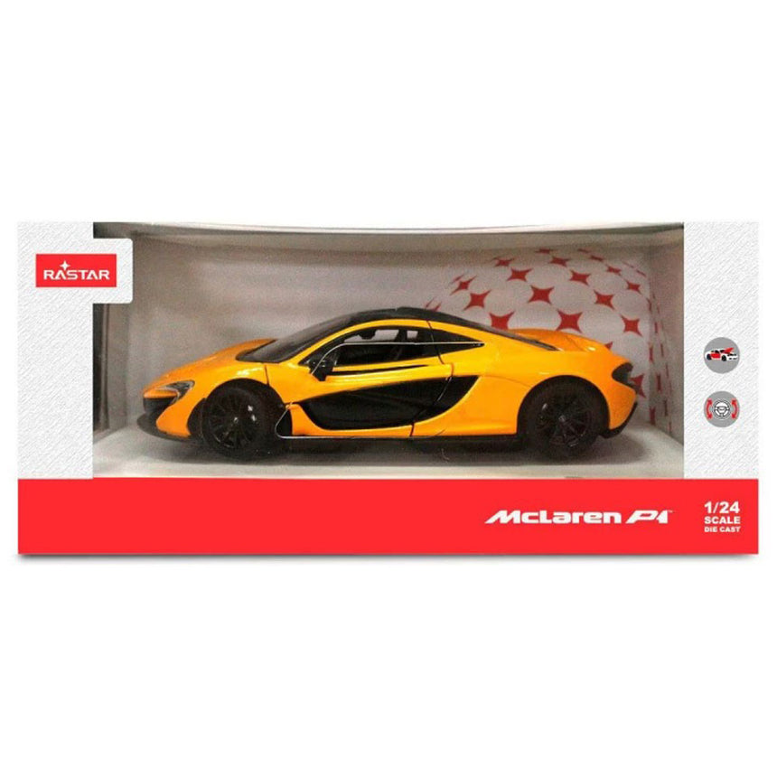 Rastar 1:24 Scale Mclaren P1 Yelloe Diecast Model Car