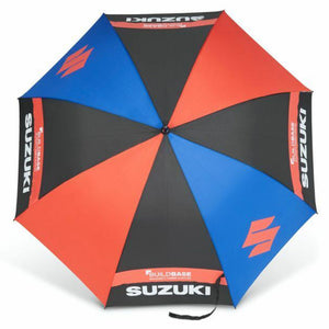 Suzuki Buildbase Team Black/Red/Blue Large Golf Umbrella