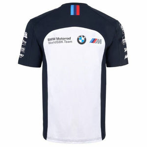 BMW Motorrad Superbike SBK Team Blue/White Tee Shirt