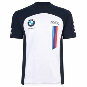 BMW Motorrad Superbike SBK Team Blue/White Tee Shirt