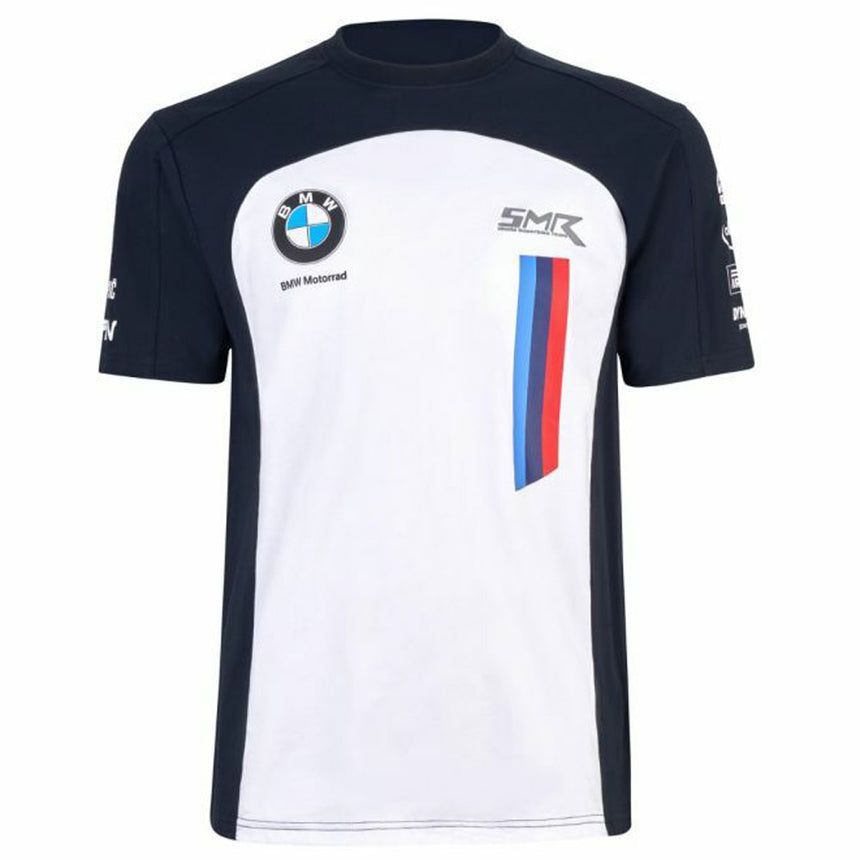 BMW Motorrad Superbike SBK Team Blue/White Tee Shirt