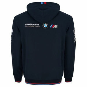 BMW Motorrad Superbike SBK Kids Navy Blue Team Full Zip Hoodie