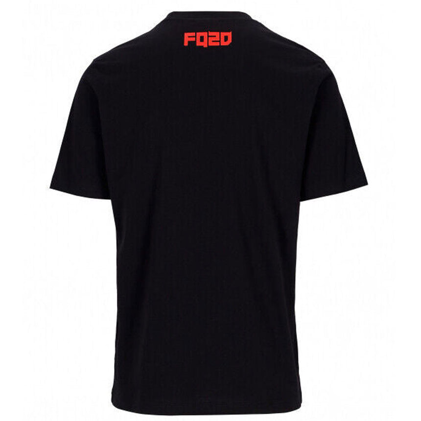 Fabio Quartararo Moto GP #20 Black Large 20/20/20 Front Print Tee Shirt