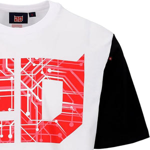 Fabio Quartararo Moto GP #20 White Cyber 20 Front & Back Print Tee Shirt