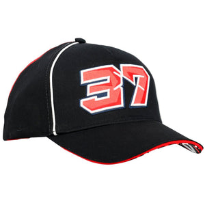 Augusto Fernandez #37 Official MotoGP Black Baseball Cap Racing Hat