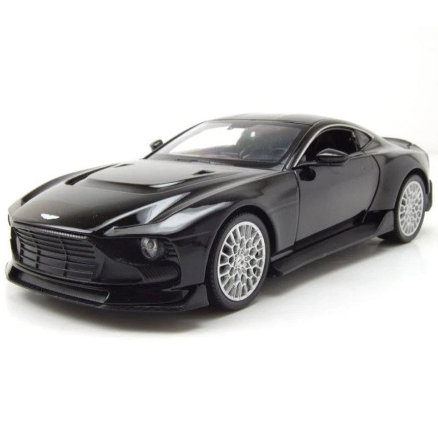 Welly 1:24 Scale Aston Martin Valour Black Diecast Model Car