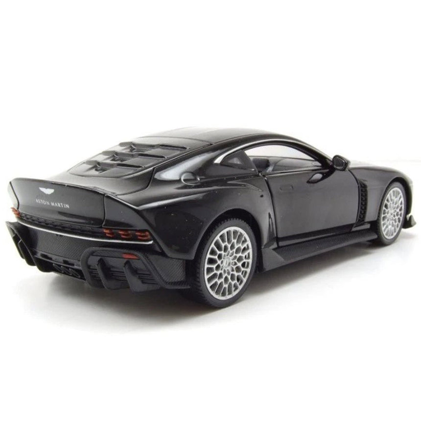Welly 1:24 Scale Aston Martin Valour Black Diecast Model Car