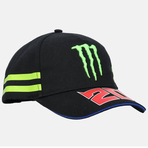 Fabio Quartararo Moto GP #20 Official Monster Energy Black Baseball Cap