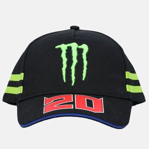 Fabio Quartararo Moto GP #20 Official Monster Energy Black Baseball Cap