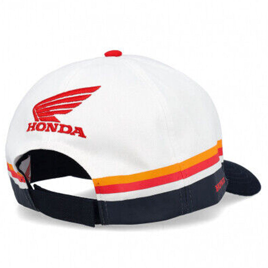 Repsol Racing White/Navy Adjustable Size Baseball Cap