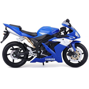 Maisto 1:12 Scale Yamaha YZF-R1 Blue Die Cast Model Motorcycle Bike