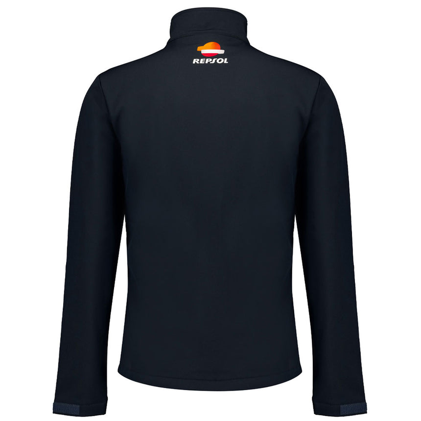 Repsol Racing Black Team Softshell Jacket