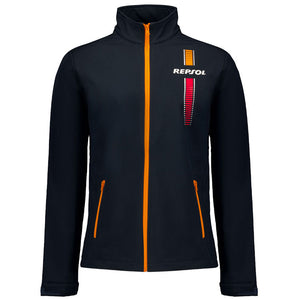 Repsol Racing Black Team Softshell Jacket