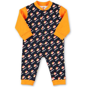 Repsol Racing Kids Navy/Orange All Over Logo Print Pyjama