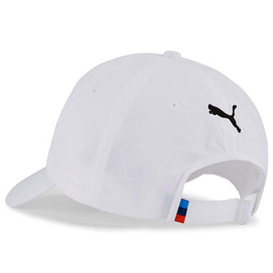 BMW M Sport Motorsport White Heritage Adjustable Size Baseball Cap