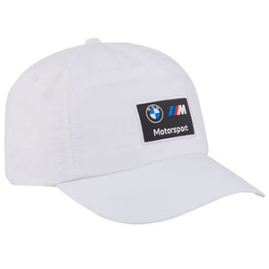 BMW M Sport Motorsport White Heritage Adjustable Size Baseball Cap