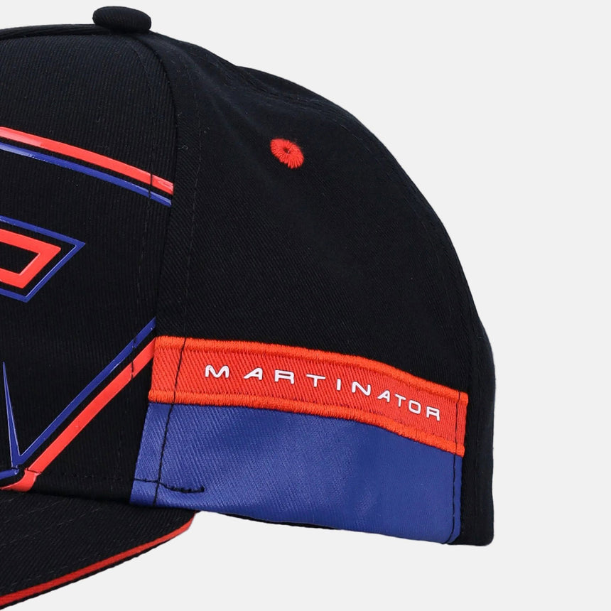 Jorge Martin Moto GP #89 "Martinator" Black Official Midvisor Baseball Cap