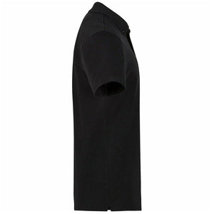 Porsche Motorsport Black Fan Wear Travel Polo Tee Shirt