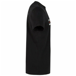 Porsche Motorsport Black Front Logo Fanwear Tee Shirt