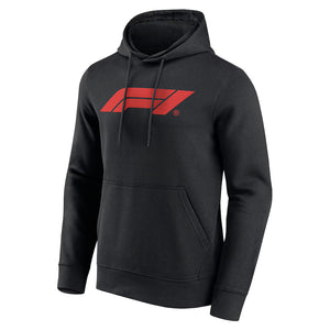 Formula 1 F1 Black Large Primary Logo Hoodie