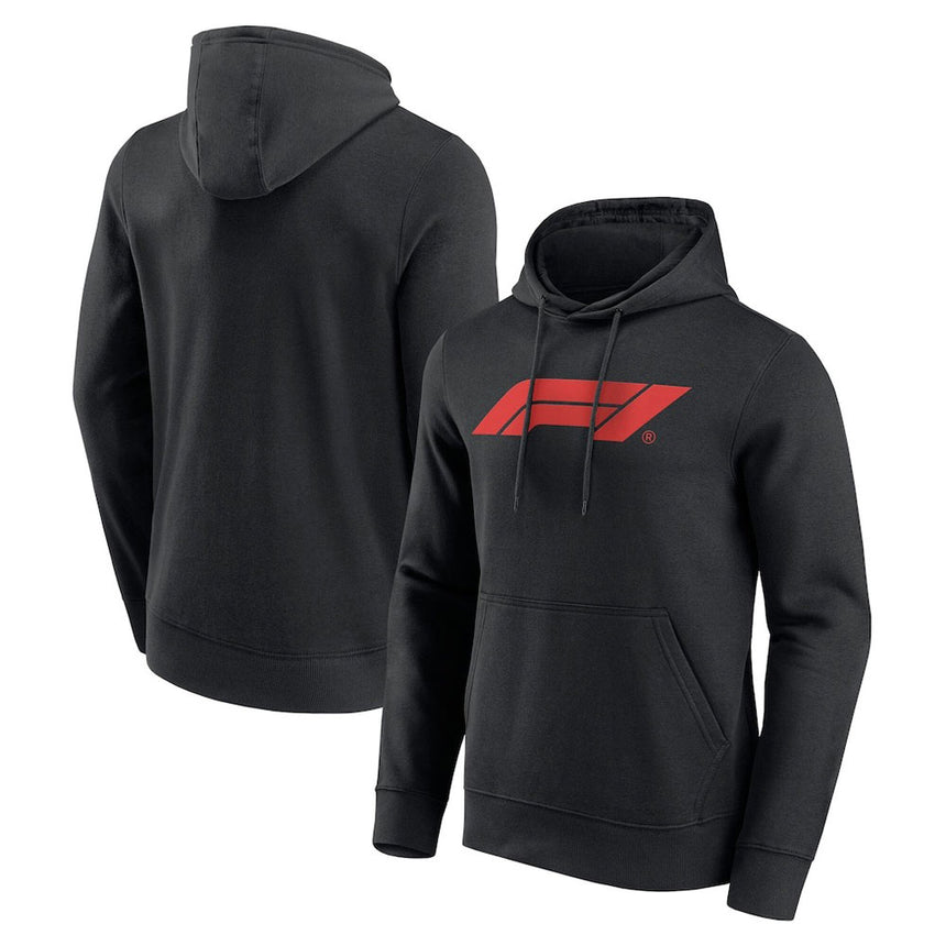 Formula 1 F1 Black Large Primary Logo Hoodie
