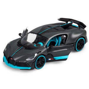 Maisto 1:24 Special Edition Black/Blue Bugatti Divo Diecast Model Car