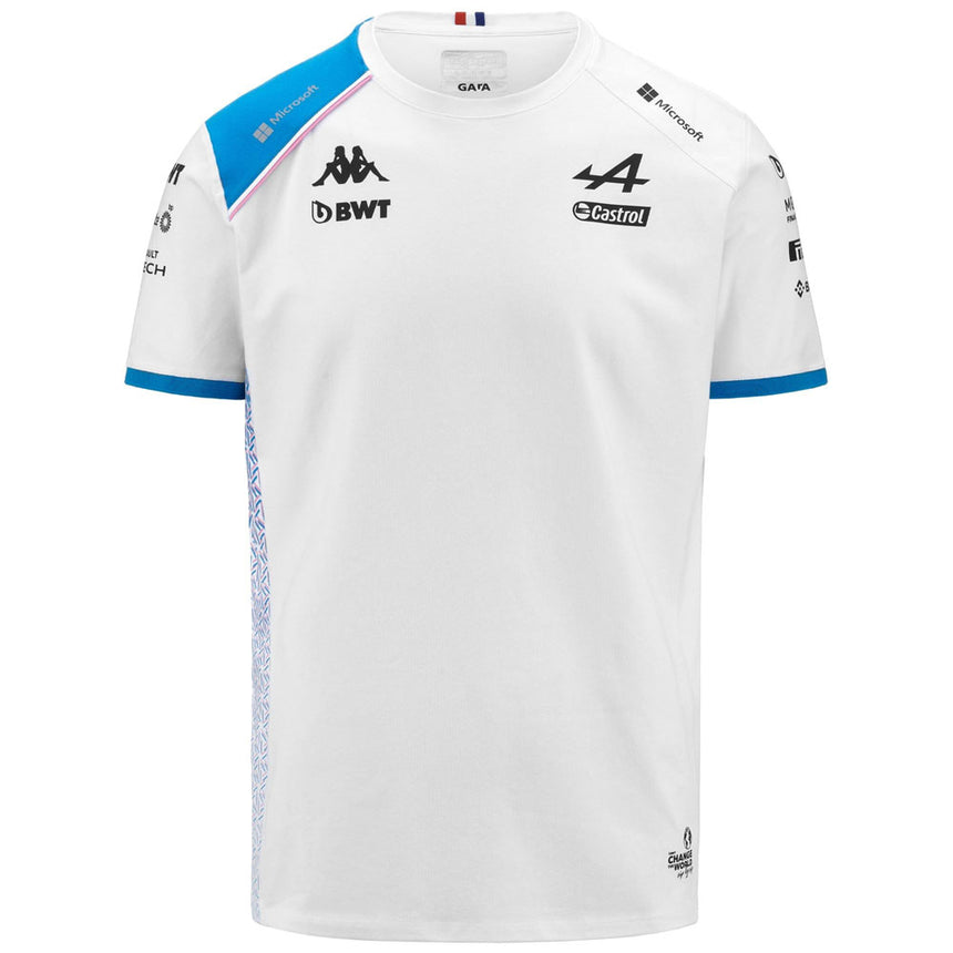 Alpine F1 Team White Driver Tee Shirt